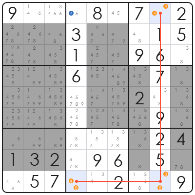 y-wing sudoku